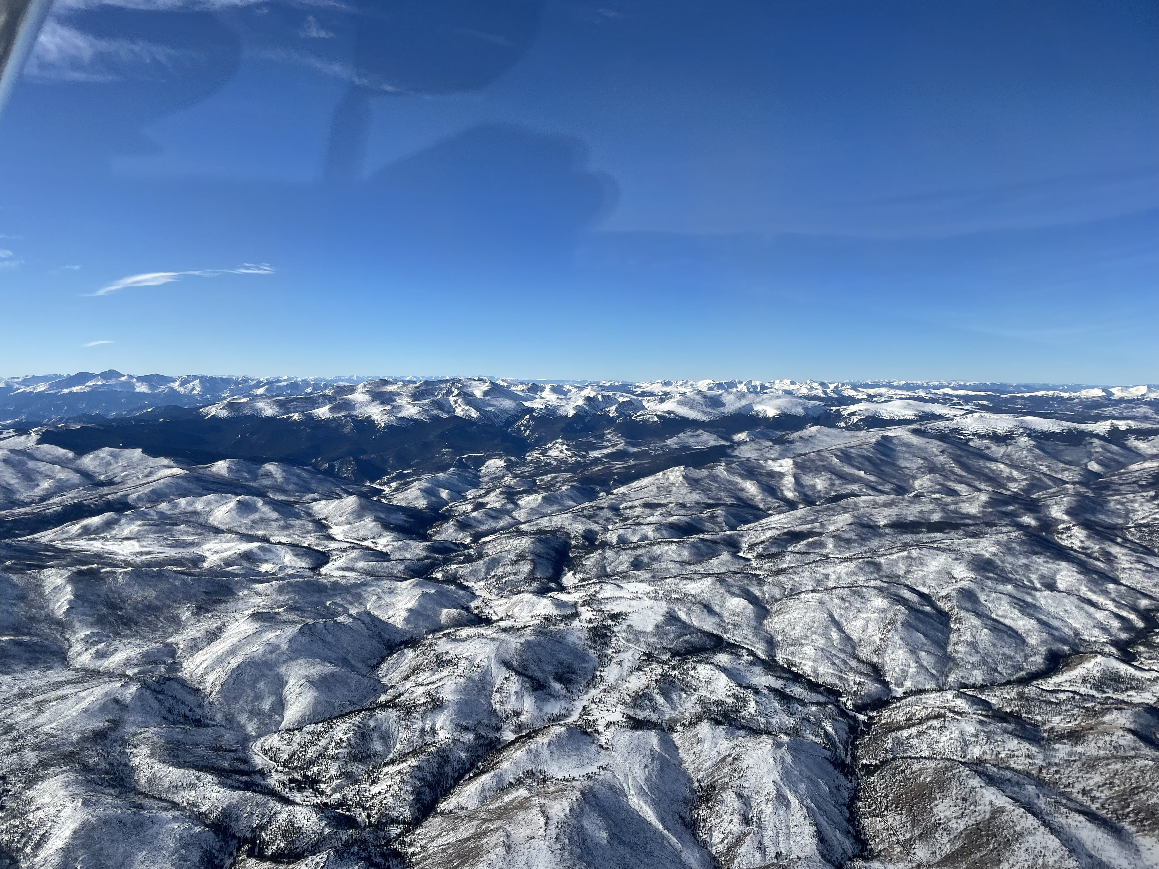 Mountain views from over Poudre Canyon