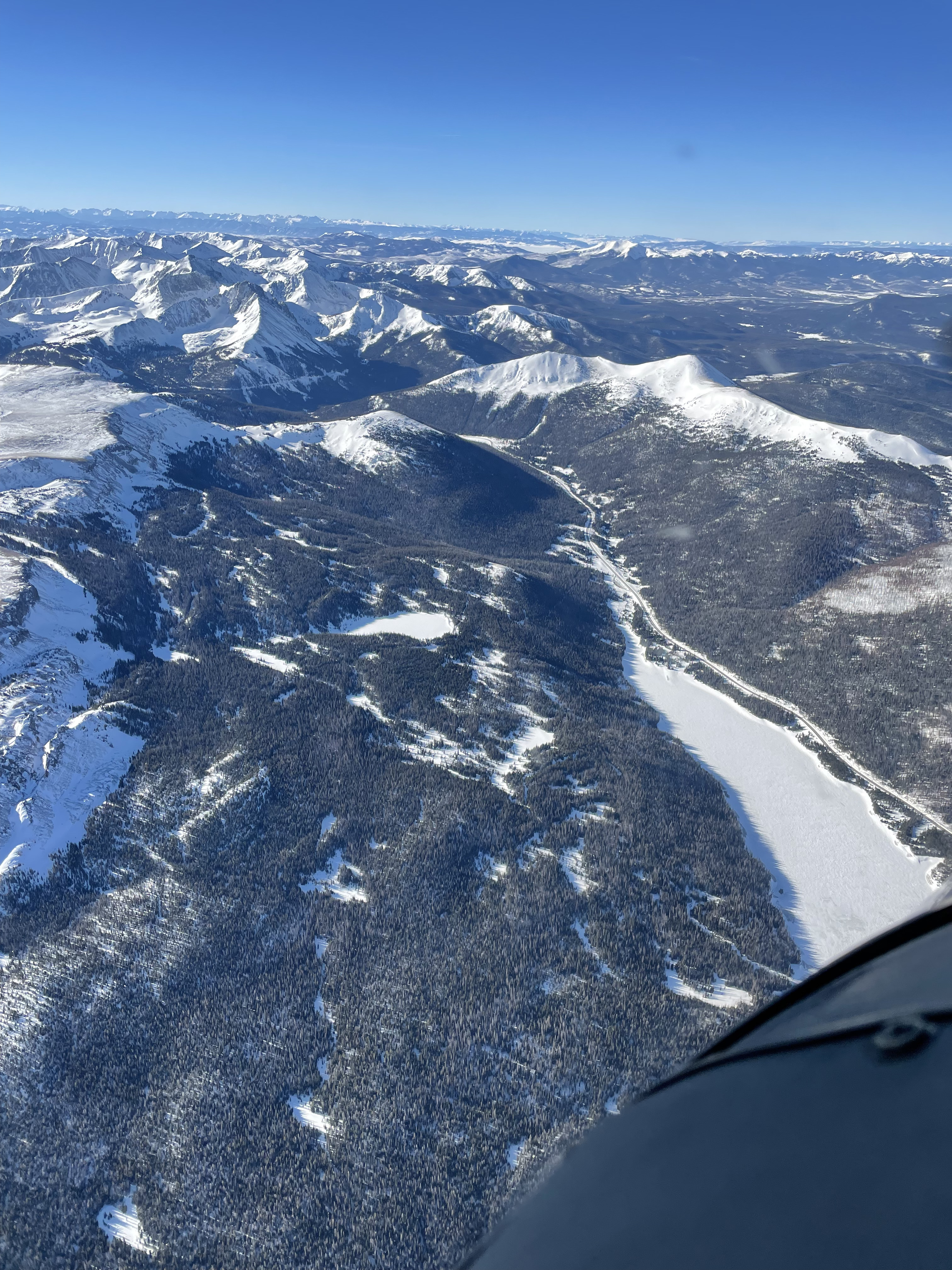 Joe Wright Reservoir and Cameron Pass