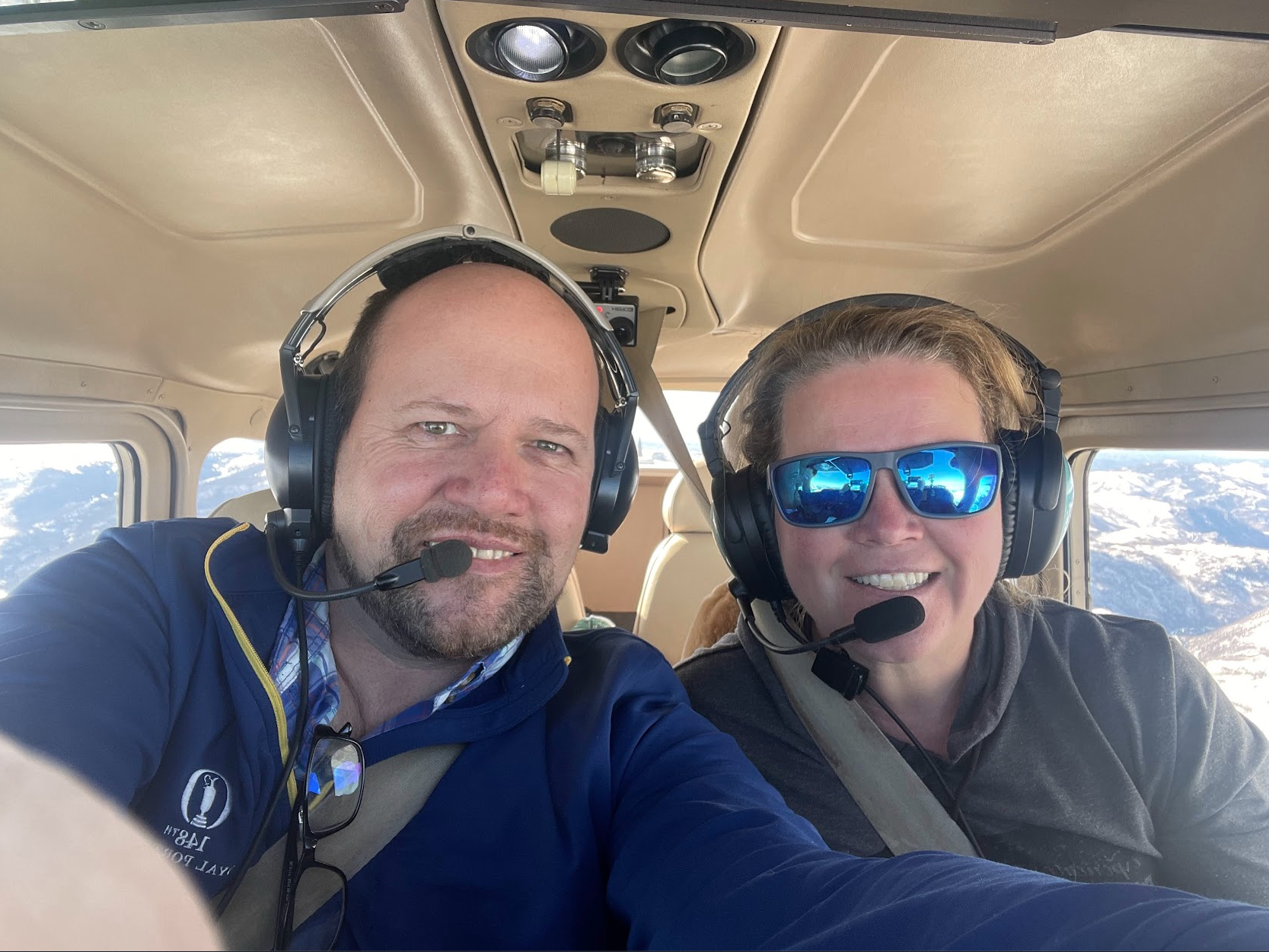 Selfie in the plane